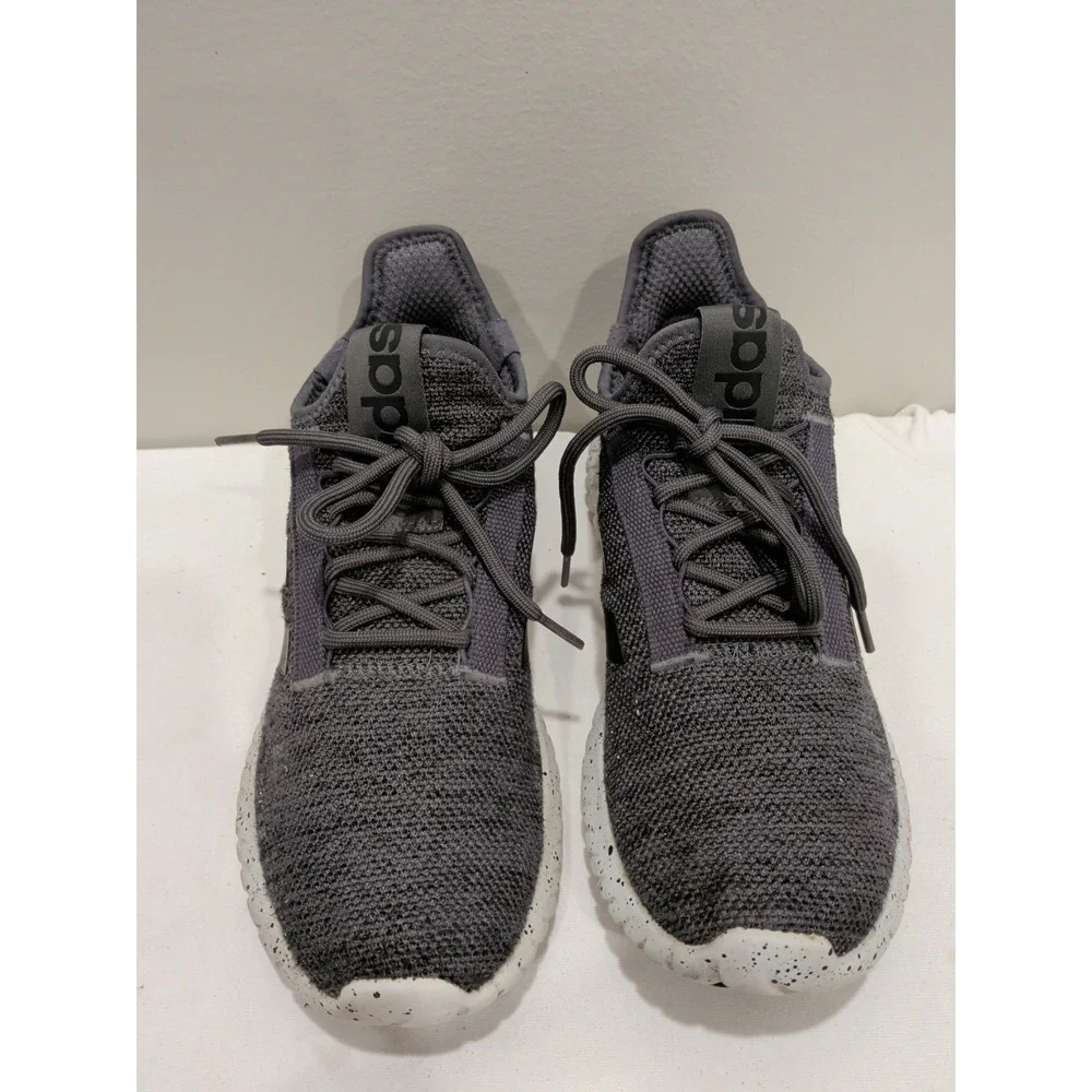 Adidas Kaptir 2.0 Sneakers Grey Low Top Running Shoes H00277 Men's Size 9.5